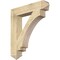 Ekena Millwork Imperial Arts & Crafts Rough Sawn Bracket, Douglas Fir, 6"W x 34"D x 38"H BKT06X34X38IMP03RDF - alternate 1